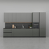 Fotoja e Kuzhinë IMMIGRAND SYSTEMS, Lineare, Techno Grey, Picture 3