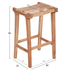 Fotoja e Stol mesatar druri mindi & ulëse rattan 40×35×66 cm (HM9382.11), Picture 2