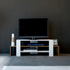 Fotoja e Komodë për TV melamine 120×29,5×40 cm (HM103.01), bardhë, Picture 4