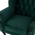 Fotoja e Kolltuk Polina velvet chesterfield (HM0053.03), gjelbër, Picture 8