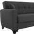 Fotoja e Set divan-shtrat (3 + 2 ulëse) HM11748.03, gri, Picture 9