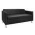 Fotoja e Divan 3 ulëse Cubo, PU, 173×71×73 cm HM3034.02, zezë, Picture 1