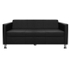 Fotoja e Divan 3 ulëse Cubo, PU, 173×71×73 cm HM3034.02, zezë, Picture 3