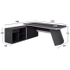 Fotoja e Kënd zyre Rosewood HM2083L 220×180×76, Picture 2