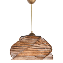 Fotoja e Llambë tavani dru+bamboo Ø36×65 cm (HM7367.02)