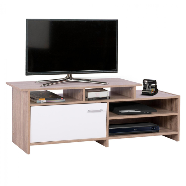 Fotoja e Komodë për TV Scott 123×39,5×35,5-45,5 cm (HM8766.01), bardhë
