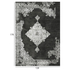 Fotoja e Tepih vintage JOSIANE 120×170 me thekë HM7677.12, zezë/ gri, Picture 2