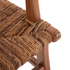 Fotoja e Karrige ngrënieje druri teak & ulëse rush Walnut-Beige 54×58.5×86.5 cm (HM9400.01), bezhë, Picture 8