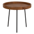 Fotoja e Set tavolina anësore 3-pjesësh mindi wood-metal Φ60×55.5 cm (HM9799), zezë, Picture 3