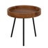 Fotoja e Set tavolina anësore 3-pjesësh mindi wood-metal Φ60×55.5 cm (HM9799), zezë, Picture 5