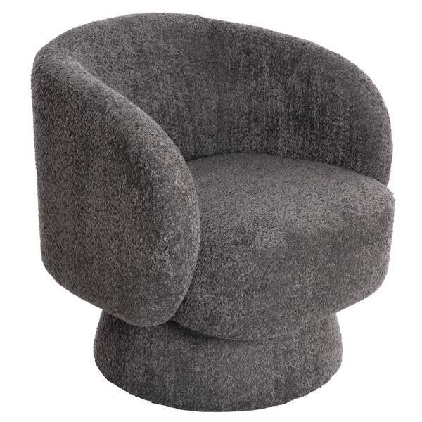 Fotoja e Kolltuk Karlen bouclé rrotullues (HM9592.01), gri