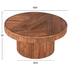 Fotoja e Tavolinë e rrumbullakët për kafe Ranne Φ80x38Hcm (HM9694), Picture 2