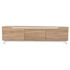 Fotoja e Set mobilie për TV Kimia 180x35x48,5Hcm (HM8902.13), bardhë, Picture 4