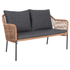 Fotoja e Sofa e jashtme 2-ulëse Baffin (HM6054.03), bezhë, Picture 1