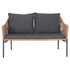 Fotoja e Sofa e jashtme 2-ulëse Baffin (HM6054.03), bezhë, Picture 3