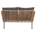 Fotoja e Sofa e jashtme 2-ulëse Baffin (HM6054.03), bezhë, Picture 6