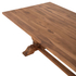 Fotoja e Tavolinë ngrënieje Guin druri teak 200×100×78 cm (HM9463.01), Picture 4