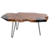 Fotoja e Tavolinë për kafe Glaze druri teak (HM9750), zezë, Picture 4