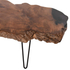 Fotoja e Tavolinë për kafe Glaze druri teak (HM9750), zezë, Picture 5