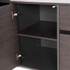 Fotoja e Tavolinë këndore profesionale druri rosewood e djathtë 220x180x76cm (HM2083R), Picture 8