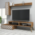 Fotoja e Set mobilie për TV 150x37.2x37.8cm (HM9518.04), bardhë, Picture 3