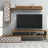 Fotoja e Set mobilie për TV 150x37.2x37.8cm (HM9518.04), bardhë, Picture 5