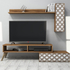 Fotoja e Set mobilie për TV 150x37.2x37.8cm (HM9518.04), bardhë, Picture 6