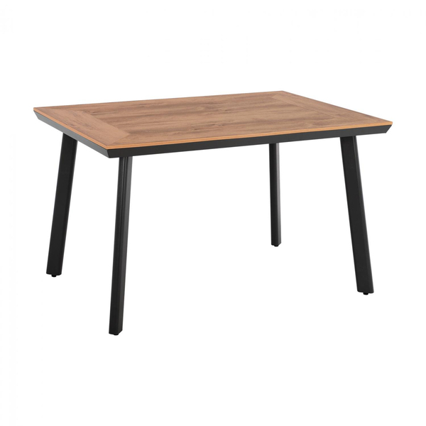 Fotoja e Tavolinë alumini me polywood 120×80×72 cm (HM5562.02), gri