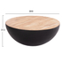 Fotoja e Dekor tavoline Bowl Φ90x37,5Hcm (HM8717.21), zezë, Picture 2