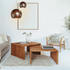 Fotoja e Set tavoline kafeje 2-pjesësh Nya 86x79x46Hcm (HM9546), Picture 10