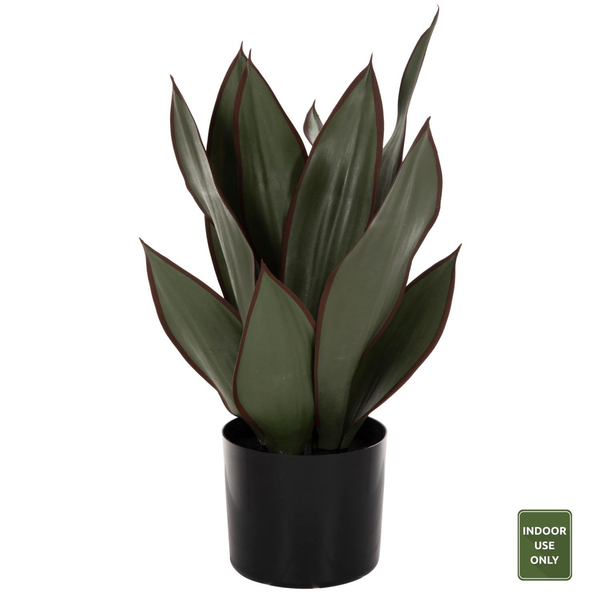 Fotoja e Bimë dekorative sintetike broadleaf sansevieria Φ14×12–51 cm (HM7996)