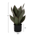 Fotoja e Bimë dekorative sintetike broadleaf sansevieria Φ14×12–51 cm (HM7996), Picture 2