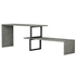 Fotoja e Set mobilie për TV zgjerues Brigitte 110–160x30x45Hcm (HM8892.11), gri/ zezë, Picture 5