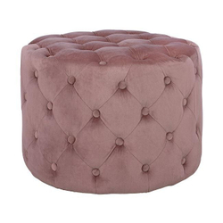 Fotoja e Stol velvet KASSIE, Chesterfield, Ø60×43 cm (HM8406.02)