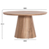 Fotoja e Tavolinë për kafe Karan Φ80x45,5Hcm (HM18028), Picture 2