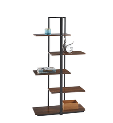 Fotoja e Raft metali për banjo Omni 68x34,5x150,5Hcm (HM18074.04), zezë