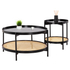 Fotoja e Set tavolina për kafe 2-pjesësh Seitz Φ80cm & Φ50cm (HM21086), Picture 1