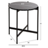 Fotoja e Set tavolina për kafe Ronda 2-pjesësh Φ80cm & Φ50cm (HM21089), zezë, Picture 3