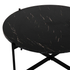 Fotoja e Set tavolina për kafe Ronda 2-pjesësh Φ80cm & Φ50cm (HM21089), zezë, Picture 4