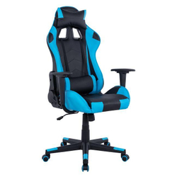 Fotoja e Karrige gaming HM1137.08 68×67×130 cm, zezë/ kaltër