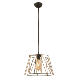 Fotoja e Llambë tavani metal + litar Ø30×81 cm (HM7566.01)