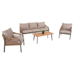 Fotoja e Set kopshti lounge 4-copë Maerly (HM6056.04), bezhë