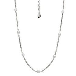 Fotoja e Qafore për femra CRYSTalp Tide Pearl 12243.E, e argjendtë