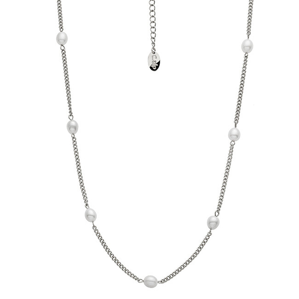 Fotoja e Qafore për femra CRYSTalp Tide Pearl 12243.E, e argjendtë