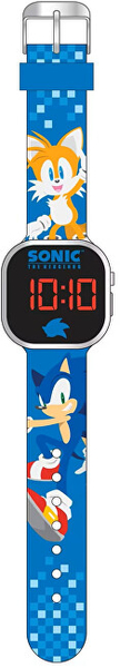 Fotoja e Orë digjitale për fëmijë Disney Sonic The Hedgehog, e kaltër