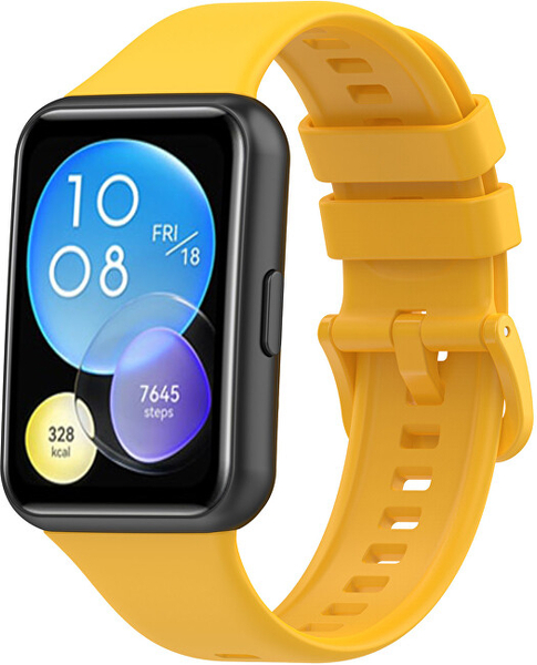 Fotoja e Rrip ore 4wrist Huawei Watch Fit 2, i verdhë