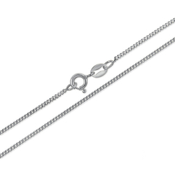 Fotoja e Qafore për femra Brilio Silver 471 086 000176 04, 45 cm, e argjendtë