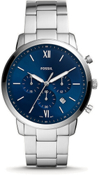 Fotoja e Orë dore për meshkuj Fossil Neutra Chronograph, e argjendtë