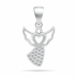 Fotoja e Pendant Brilio Silver, i argjendtë/transparente, Picture 1
