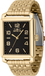 Fotoja e Orë për meshkuj Invicta Vintage Quartz 34mm 46660, e artë/zezë
